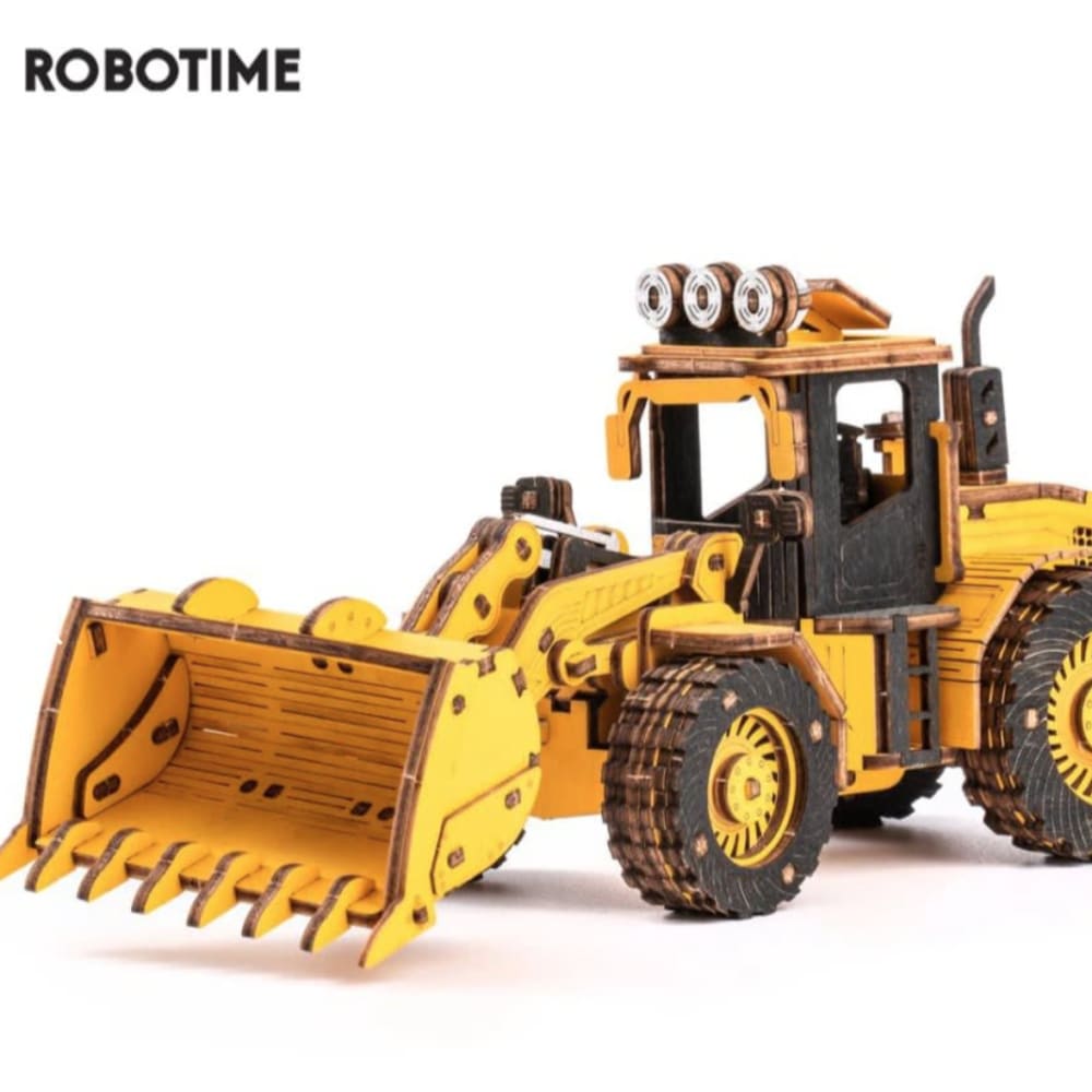 Robotime ROKR Bulldozer 3D Wooden Puzzle for Children